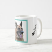 Mug Chien berger allemand avec nom, amoureux des chien (Devant droit)