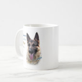 Mug Chien berger allemand Best Friend 2 (Devant gauche)