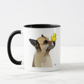 Mug Chien berger allemand et canard (Gauche)