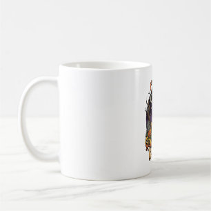 Mug Chien Berger Allemand Fou Sorcière Halloween Citro