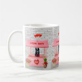 Mug Chien berger allemand Valentine's Day Kissing Boot (Gauche)