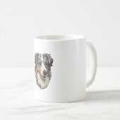 Mug Chien berger australien (Devant droit)