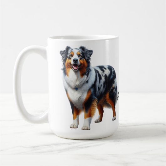Mug Chien berger australien (Gauche)