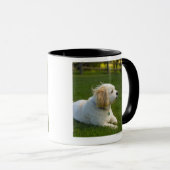 Mug Chien blanc (Devant droit)