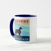 Mug Chien bleu de Bernese de montagne (Devant gauche)