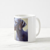 Mug Chien bleu dentelle (Devant droit)