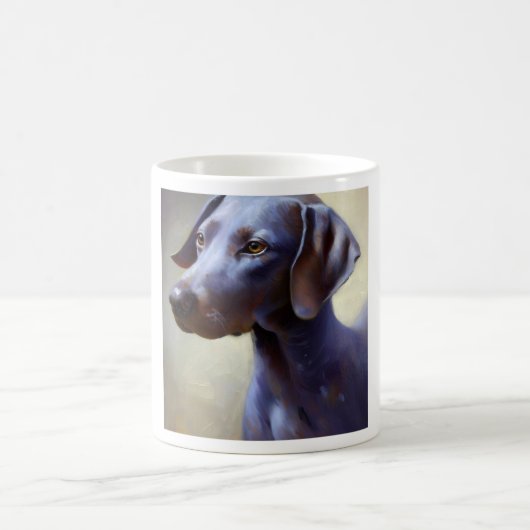 Mug Chien bleu dentelle (Centre)