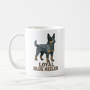 Mug Chien Bouvier Australien Loyal Blue Heeler