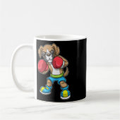 Mug Chien Boxer Gants De Boxe Boxe Pour Hommes Femmes (Gauche)
