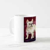 Mug Chien bronzage de Taureau de Français (Devant gauche)