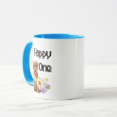 Mug Chien brun mignon (Devant gauche)
