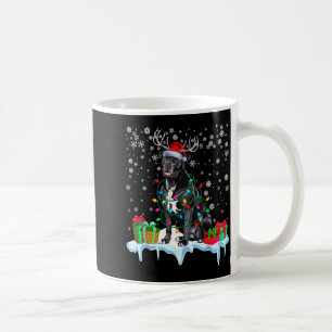 Mug Chien Cane Corso Pyjama Noël Chapeau de Père Noël 