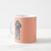 Mug Chien caniche animal de compagnie (Devant gauche)