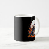 Mug Chien Caniche Halloween (Devant droit)