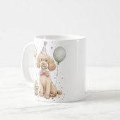 Mug Chien Caniche Standard de Naissance (Devant gauche)