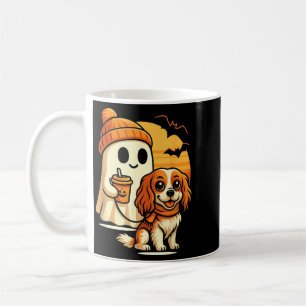 Mug Chien Cavalier King Charles fantôme drôle qui marc