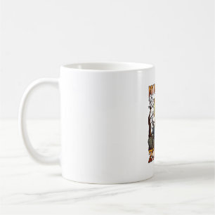 Mug Chien chasse les zombies Halloween Berger allemand