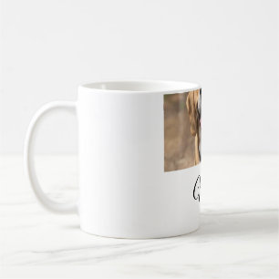 Mug Chien chat photo ajouter le nom de l'animal de com
