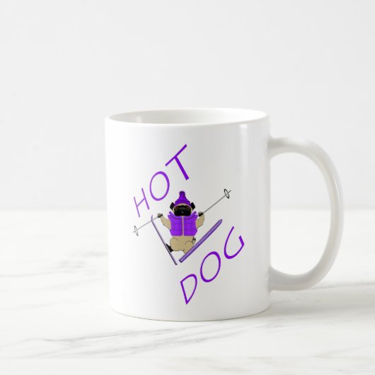 Mug Chien chaud (Droite)