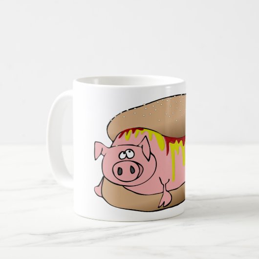 Mug Chien chaud (Devant gauche)