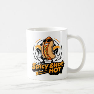 Mug Chien Chaud Drôle Rétro
