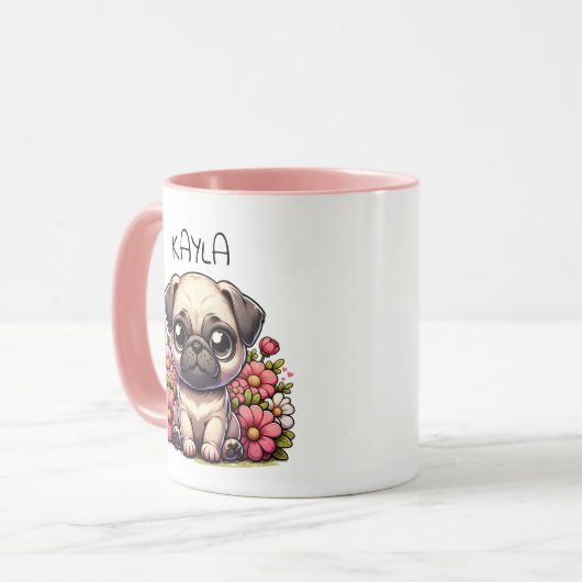 Mug Chien Chien Chien Chien Chien Chien Carlin Personn (Devant gauche)