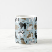 Mug Chien Chien Chien Chien Chien Chien Paws et Os (Centre)