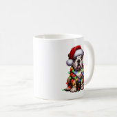 Mug Chien Chien Chien Chien Chien Chiot Noël (Devant droit)