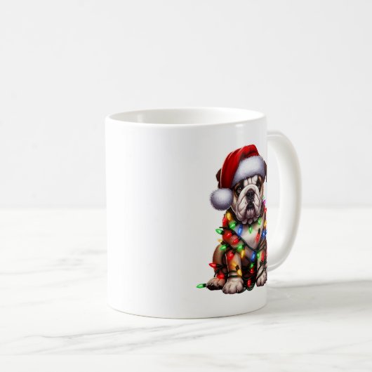 Mug Chien Chien Chien Chien Chien Chiot Noël (Devant droit)