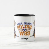Mug Chien Chien Chien Coonhin Vous Faites Mon Wag Tail (Centre)