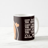 Mug Chien Chien Chien Poméranien Chaque Snack Que Vous (Devant droit)