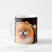 Mug Chien Chien Chien Poméranien Chaque Snack Que Vous (Devant gauche)