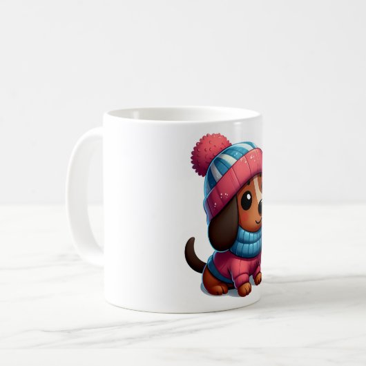 Mug Chien chien Cutie chien chien chien chien chien ch (Devant gauche)