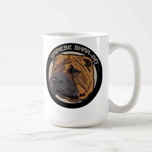 Mug Chien chinois shar-pei (Droite)