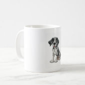 Mug Chien chiot dalmate Premium Scoop (Devant gauche)