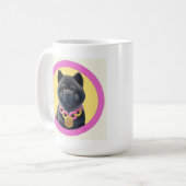 Mug Chien Chow Chow illustré (Devant gauche)