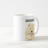 Mug Chien Chow Chow Personnalisé (Devant droit)