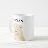 Mug Chien Chow Chow Personnalisé (Devant gauche)