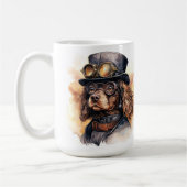 Mug Chien Cocker Spaniel Steampunk (Gauche)