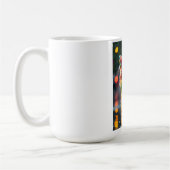 Mug Chien Coloré Pop Art Éclaboussure (Gauche)