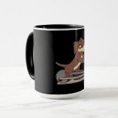Mug Chien Cool Aime l'Entraînement (Devant gauche)