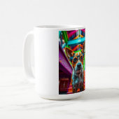 Mug Chien Cool avec Lunettes de Soleil (Devant gauche)