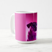 Mug Chien Cool avec Lunettes de Soleil (Devant gauche)