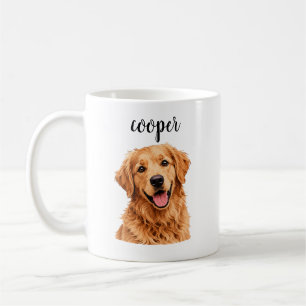 Mug Chien “Cooper” Golden Retriever Personnalisé