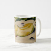 Mug Chien couché dans la neige (par Franz Marc) (Devant droit)