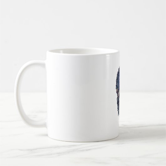Mug Chien Crystal Moon Forêt Enchantée_1 (Gauche)