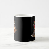 Mug Chien Dachshund sans fil avec casque pour motard (Centre)