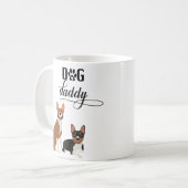 Mug Chien Daddy Cute Basenji Hound (Devant gauche)