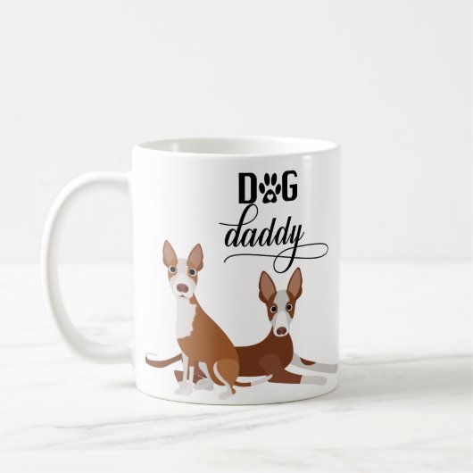 Mug Chien Daddy Ibizan Hound Pharaoh Podenco (Gauche)