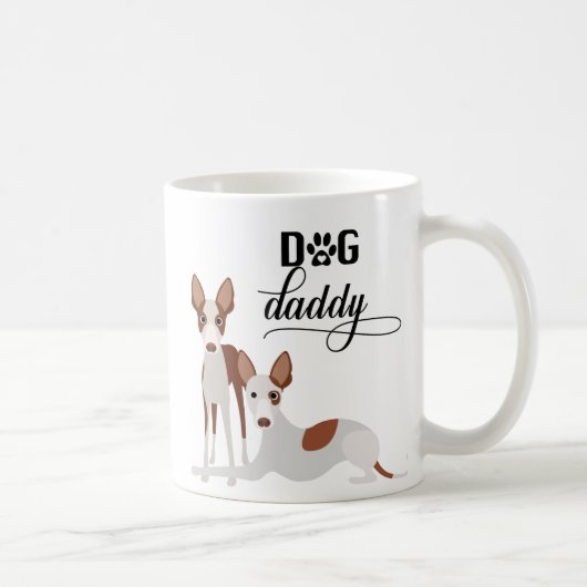 Mug Chien Daddy Ibizan Hound Pharaoh Podenco (Droite)